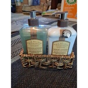 La Bella Peovincia Frnch Lavender Hand Wash And Hand Lotion Unopened Set In...